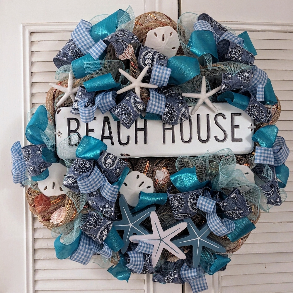 Beach House Wreath